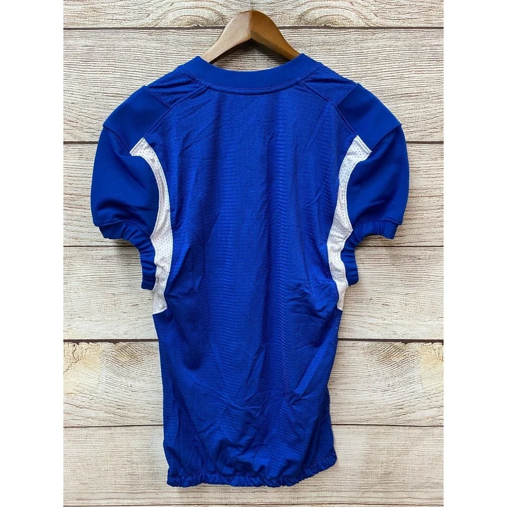 Adidas Techfit Football Shirt Mens Large RY Blue Football Compression New $80